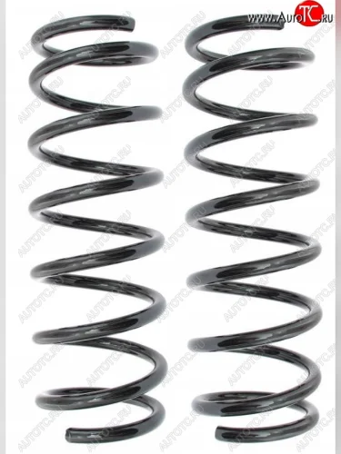 Комплект задних пружин Техно Рессор (-50) Volvo S40  MS седан (2004-2012) дорестайлинг, рестайлинг