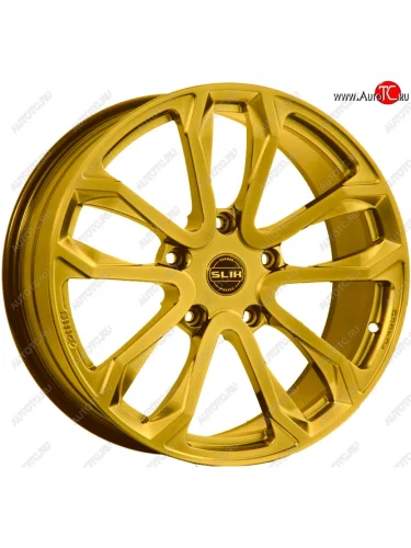 Кованый диск Slik PREMIUM L-608 9.0x20 (Ярко желтый RAL1021 (YELLOW)) 