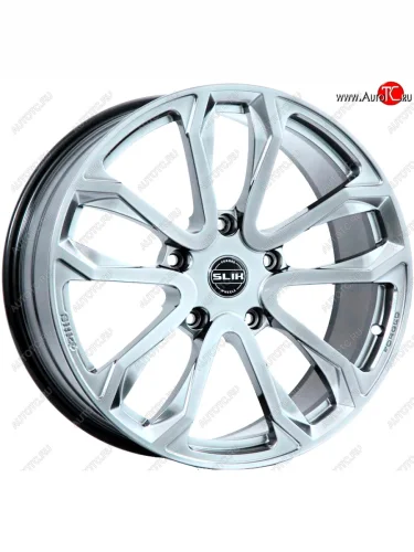 Кованый диск Slik PREMIUM L-608 9.0x20 (Ярко блестящее серебро (HPB)) 
