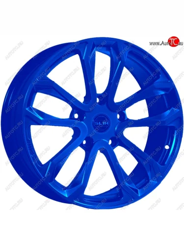Кованый диск Slik PREMIUM L-608 9.0x20 (Candy синий (Candy BLUE)) 