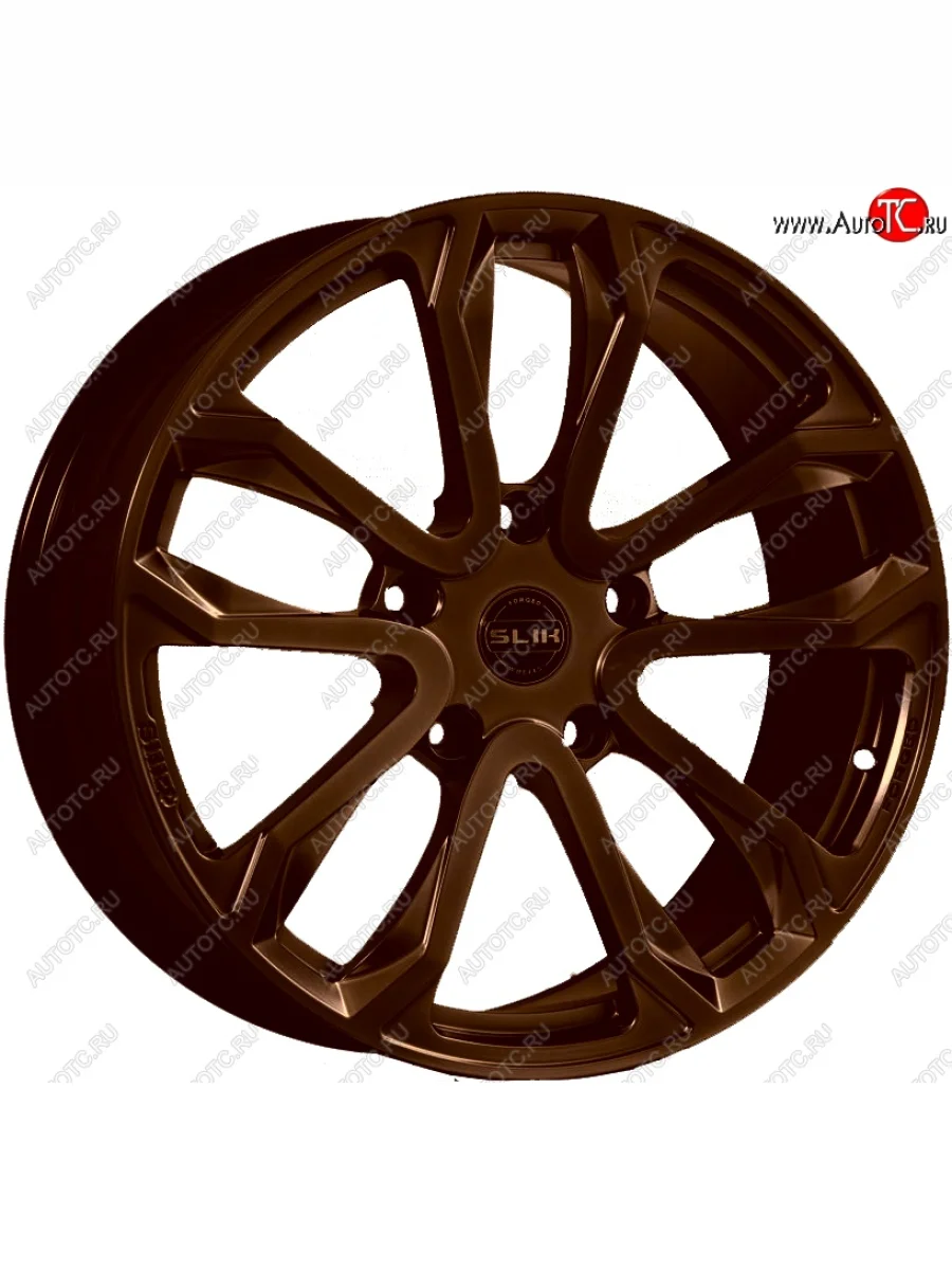 Кованый диск Slik PREMIUM L-608 10.0x20   (Коньячная бронза глянец (BRZCGN))  в Керчи Республика Крым