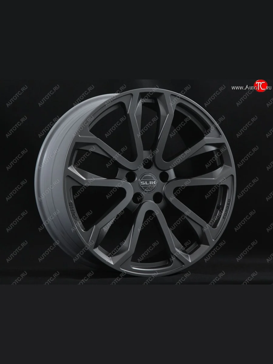 Кованый диск Slik PREMIUM L-608 10.0x20   (Матовый серый титан (TITAN))  в Керчи Республика Крым