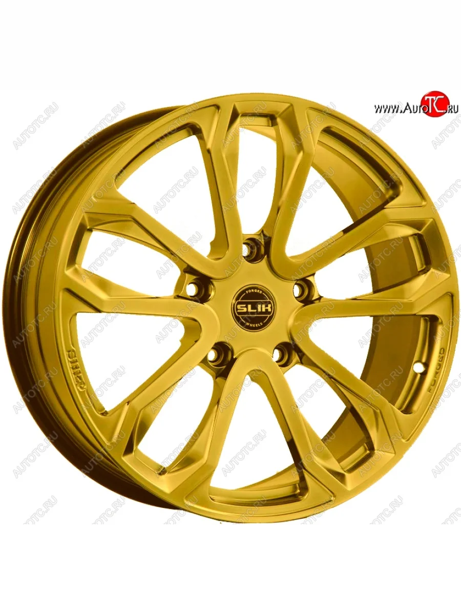 Кованый диск Slik PREMIUM L-608 10.0x20   (Ярко желтый RAL1021 (YELLOW))  в Керчи Республика Крым