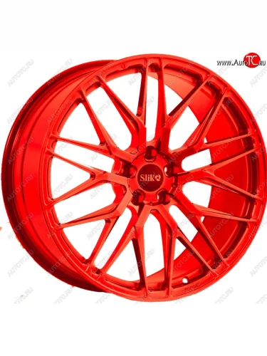 Кованый диск Slik PREMIUM L-605 10.0x20 (RAL 3026 ярко алый (3026)) 