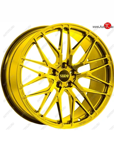 Кованый диск Slik PREMIUM L-605 10.0x20 (Candy ярко-желтый (Candy YELLOW)) 