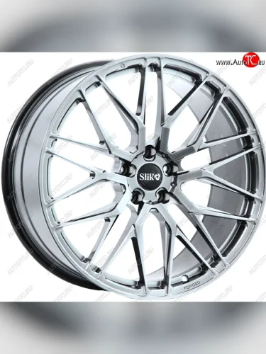 Кованый диск Slik PREMIUM L-605 10.0x20 (Ярко блестящее серебро (HPB)) 