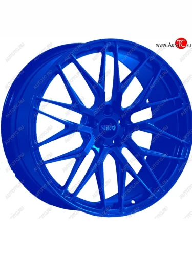 Кованый диск Slik PREMIUM L-605 10.0x20 (Candy синий (Candy BLUE)) 