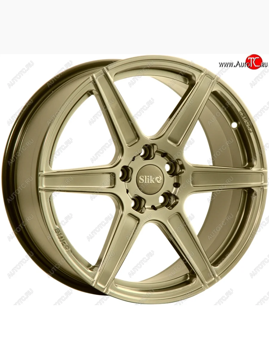 Кованый диск Slik PREMIUM L-604 9.0x20 Toyota Fortuner AN160 дорестайлинг (2015-2020) 6x139.7xDIA106.2xET30.0 (Золотой (G))