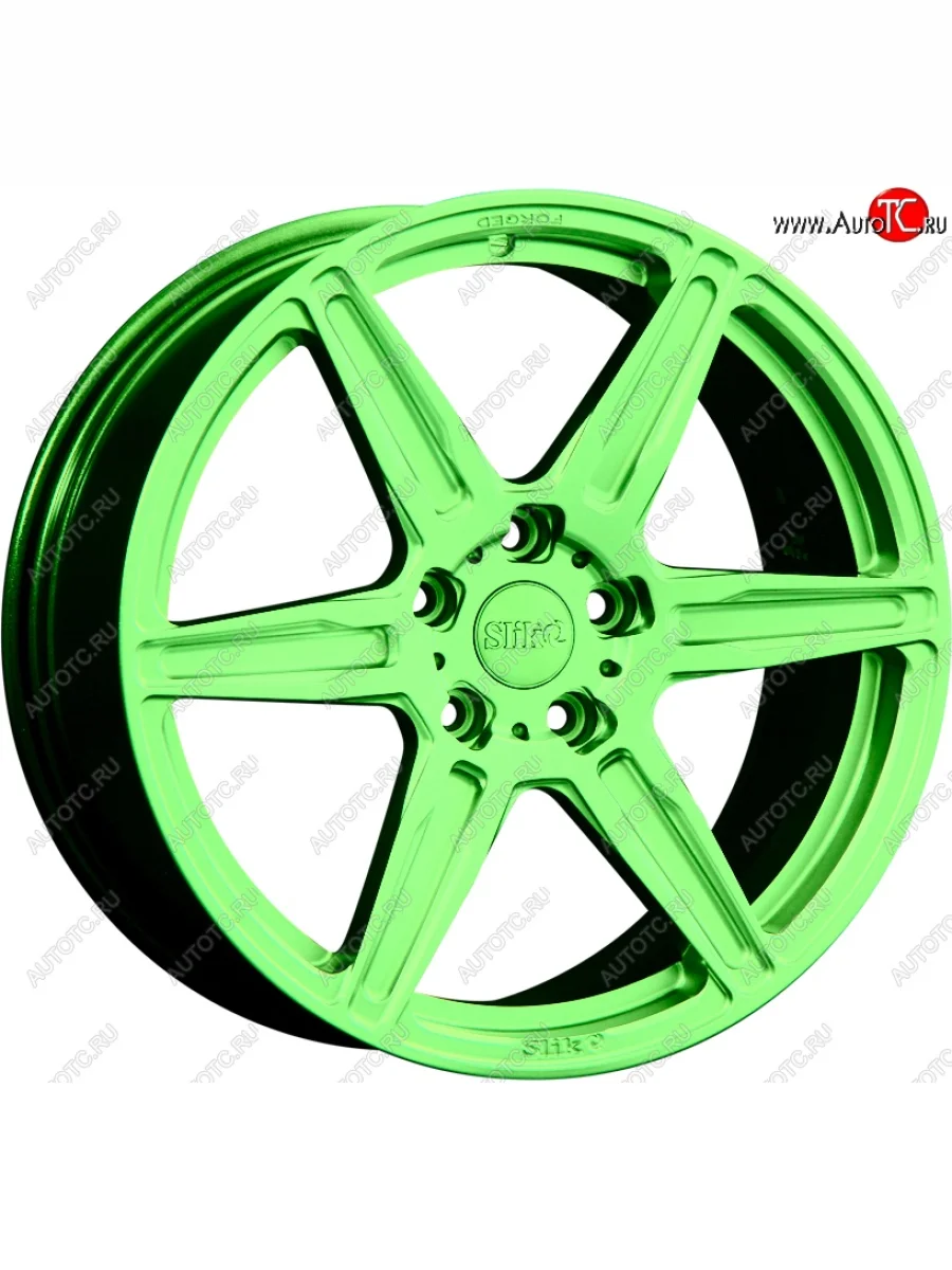 Кованый диск Slik PREMIUM L-603 9.0x20 Haval H9 1-ый рестайлинг (2017-2019) 6x139.7xDIA75.1xET42.0 (RAL 6038 ярко-зеленый (6038))