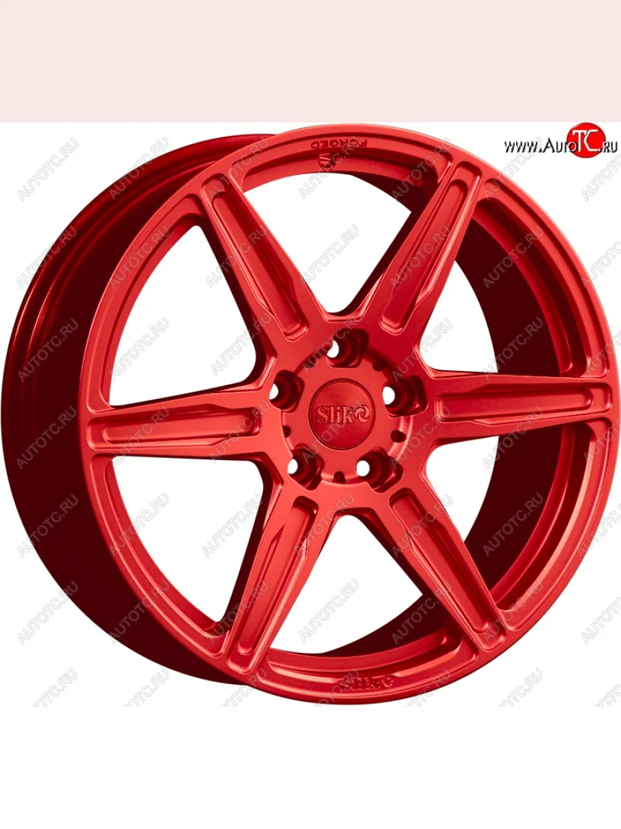 Кованый диск Slik PREMIUM L-603 10.0x20 Lexus LX570 J200 дорестайлинг (2007-2012) 5x150.0xDIA110.0xET60.0 (Красный (RED))