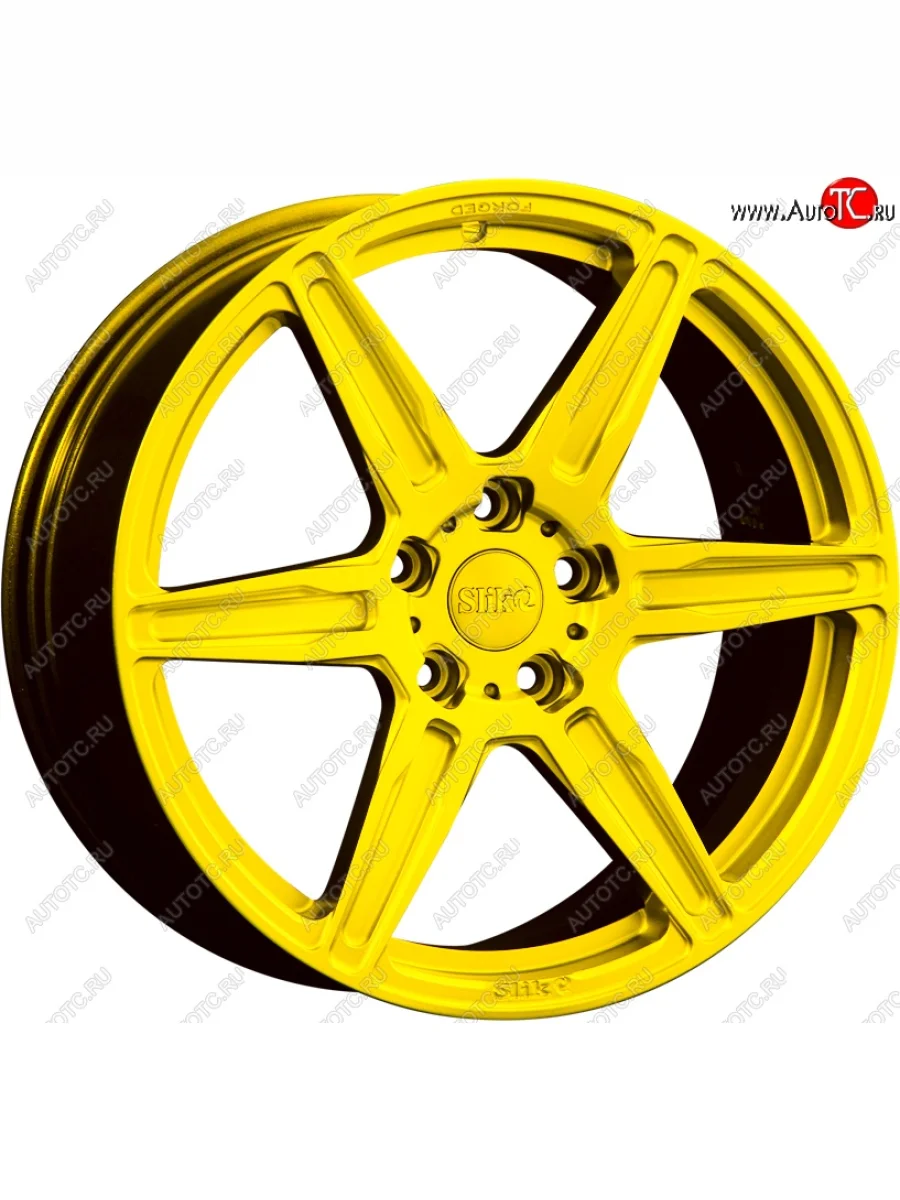 Кованый диск Slik PREMIUM L-603 10.0x20 Lexus LX570 J200 дорестайлинг (2007-2012) 5x150.0xDIA110.0xET60.0 (Candy ярко-желтый (Candy YELLOW))