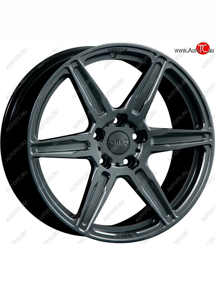 Кованый диск Slik PREMIUM L-603 10.0x20 Lexus LX570 J200 дорестайлинг (2007-2012) 5x150.0xDIA110.0xET60.0 (Темный хром (DC))