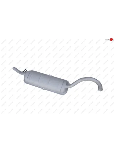 Глушитель (штампо-сварной/ 2 кож.) ТВС Лада ВАЗ 2104 (1984-2012)