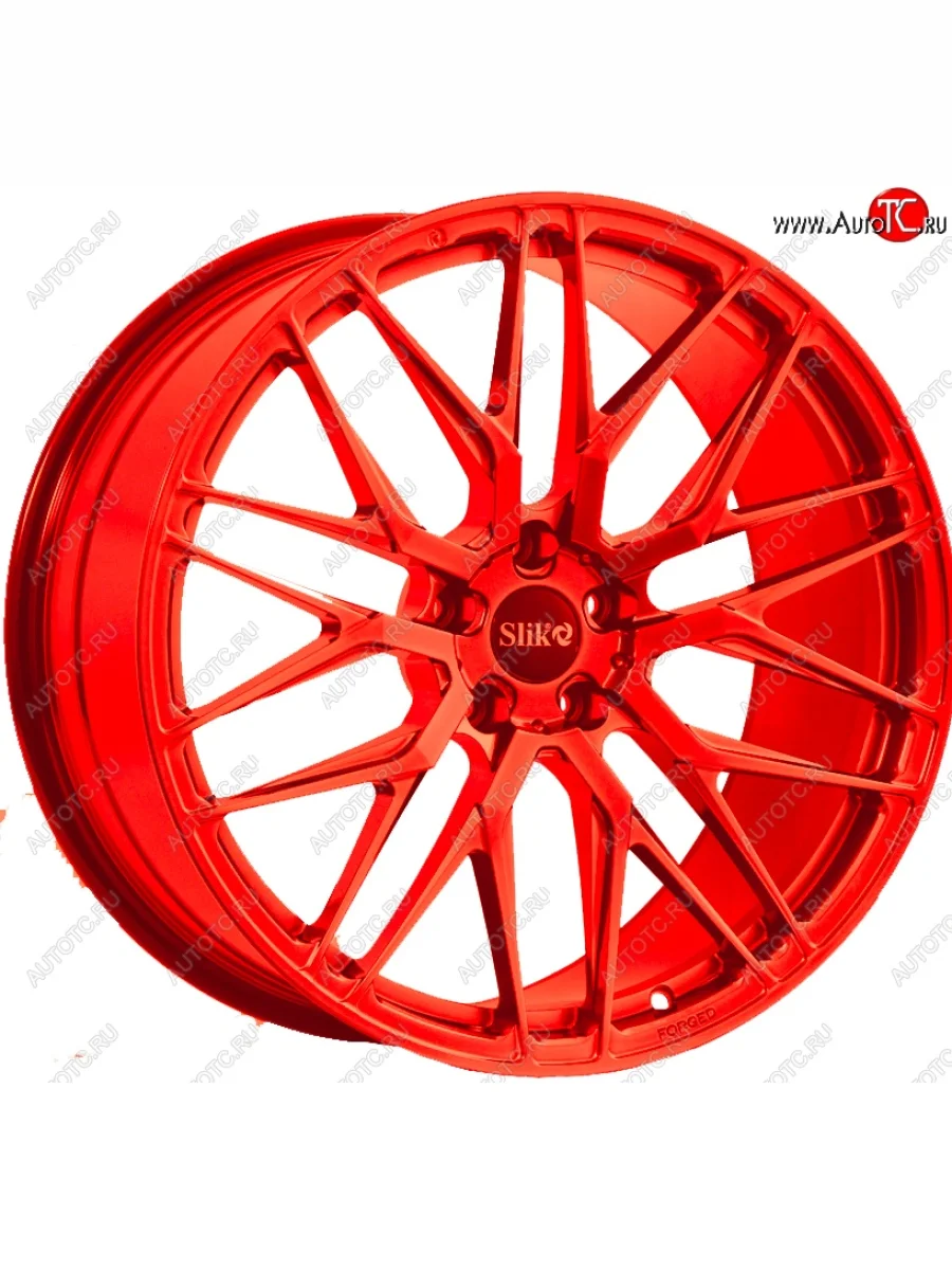 Кованый диск Slik PREMIUM L-918 8.5x19   (RAL 3026 ярко алый (3026))  в Керчи Республика Крым