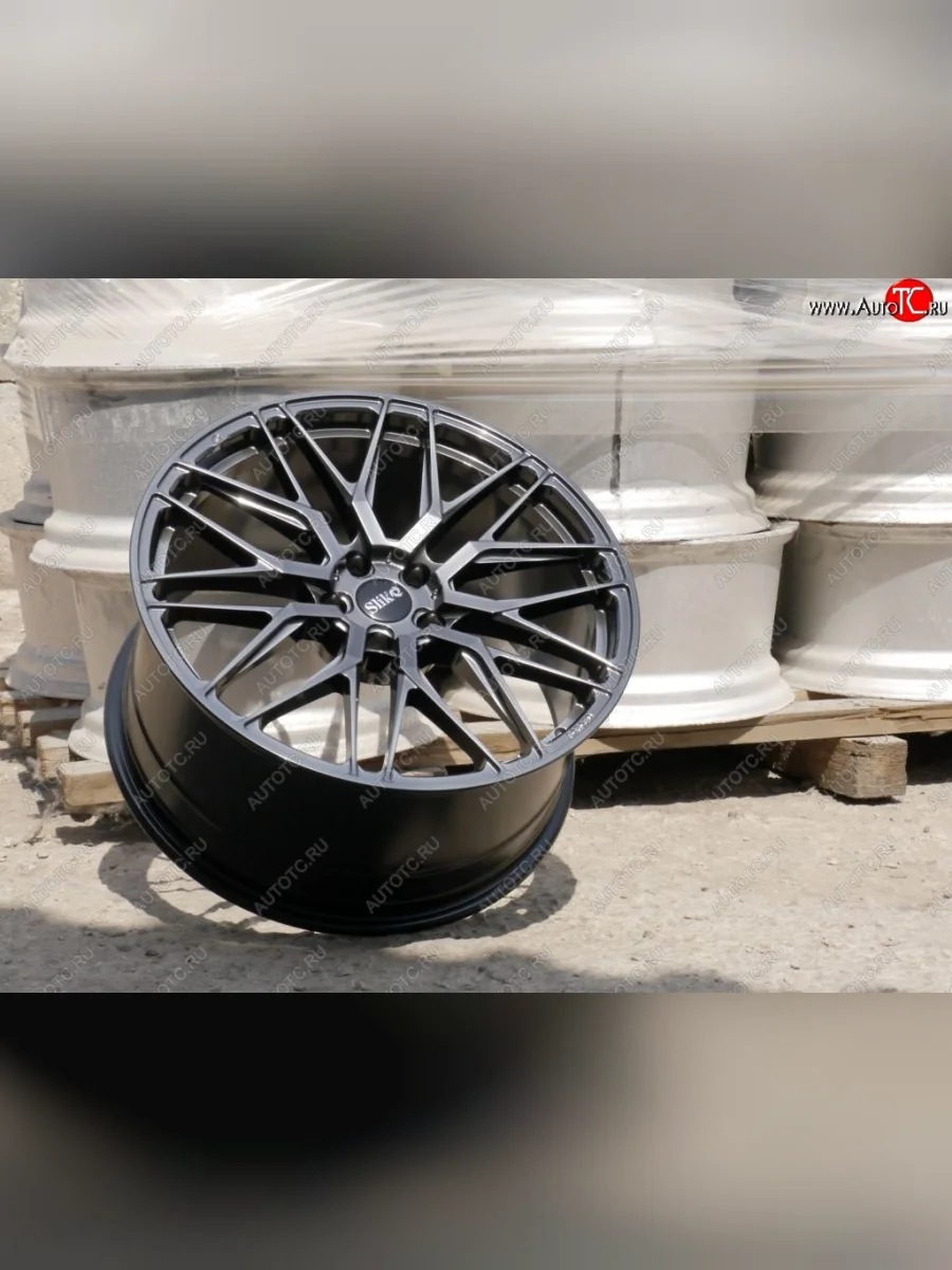 Кованый диск Slik PREMIUM L-918 8.5x19   (Темный хром (DC))  в Самаре Самарской области