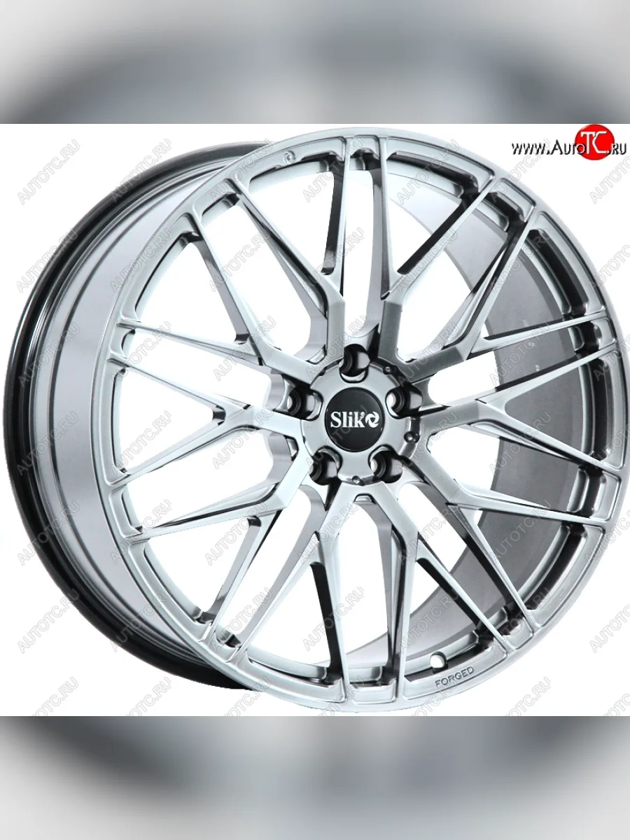 Кованый диск Slik PREMIUM L-918 8.5x19 Mercedes-Benz GLC class C253 (2016-2025) 5x112.0xDIA66.5xET38.0 (Ярко блестящее серебро (HPB))