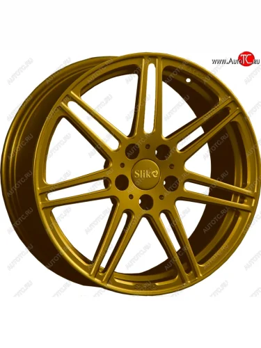 Кованый диск Slik PREMIUM L-917 8.5x19 (Ярко желтый RAL1021 (YELLOW)) 