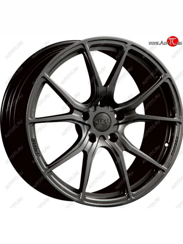 Кованый диск Slik PREMIUM L-916 9.0x19 (Темный хром (DC)) 