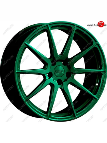 Кованый диск Slik PREMIUM L-915 8.5x19 (Candy изумрудно-зеленый (Candy Green)) 