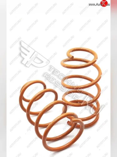 Комплект передних пружин Техно Рессор (-50) Ford Focus  1 (1998-2005) седан дорестайлинг, универсал дорестайлинг, хэтчбэк 3 дв. дорестайлинг, хэтчбэк 5 дв. дорестайлинг, седан рестайлинг, универсал рестайлинг, хэтчбэк 3 дв. рестайлинг, хэтчбэк 5 дв. рестайлинг