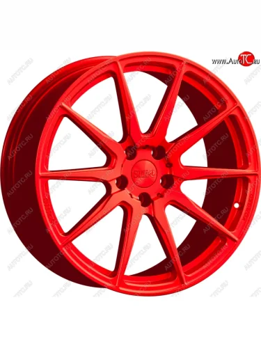 Кованый диск Slik PREMIUM L-915 9.0x19 (RAL 3026 ярко алый (3026)) 