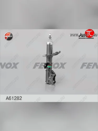 Левый амортизатор передний (газ/масло; усиленный) FENOX Hyundai Solaris RBr хэтчбэк дорестайлинг (2010-2014)