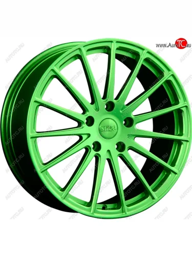 Кованый диск Slik PREMIUM L-912 9.0x19 (RAL 6038 ярко-зеленый (6038)) 