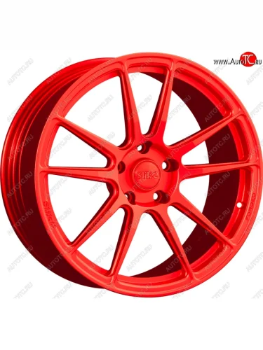 Кованый диск Slik PREMIUM L-904 8.5x19 (RAL 3026 ярко алый (3026)) 