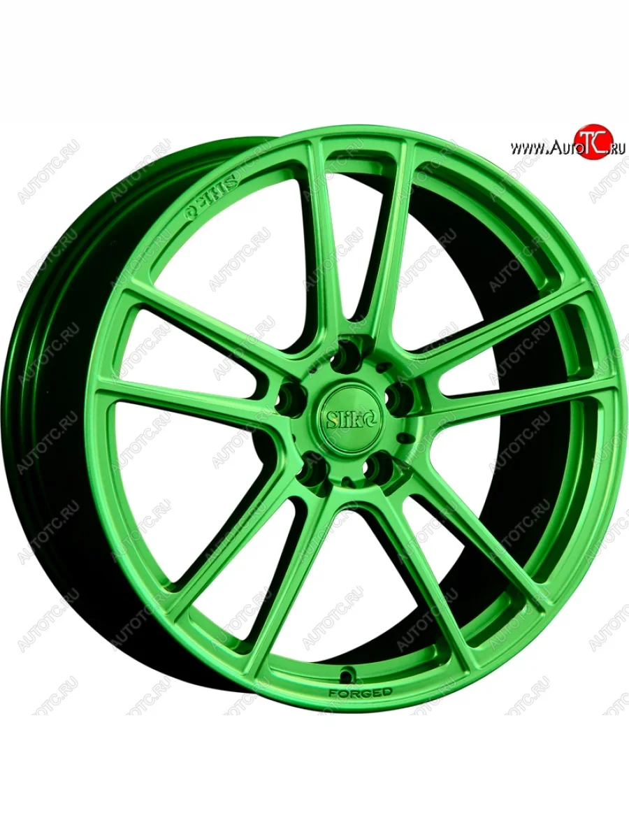 Кованый диск Slik PREMIUM L-903 8.5x19   (RAL 6038 ярко-зеленый (6038))  в Самаре Самарской области