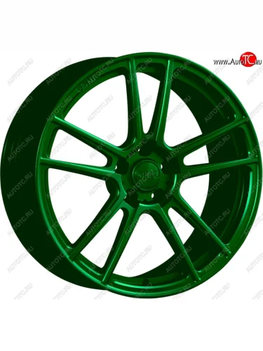 Кованый диск Slik PREMIUM L-817 8.5x18 (Зеленый (GREEEN)) 