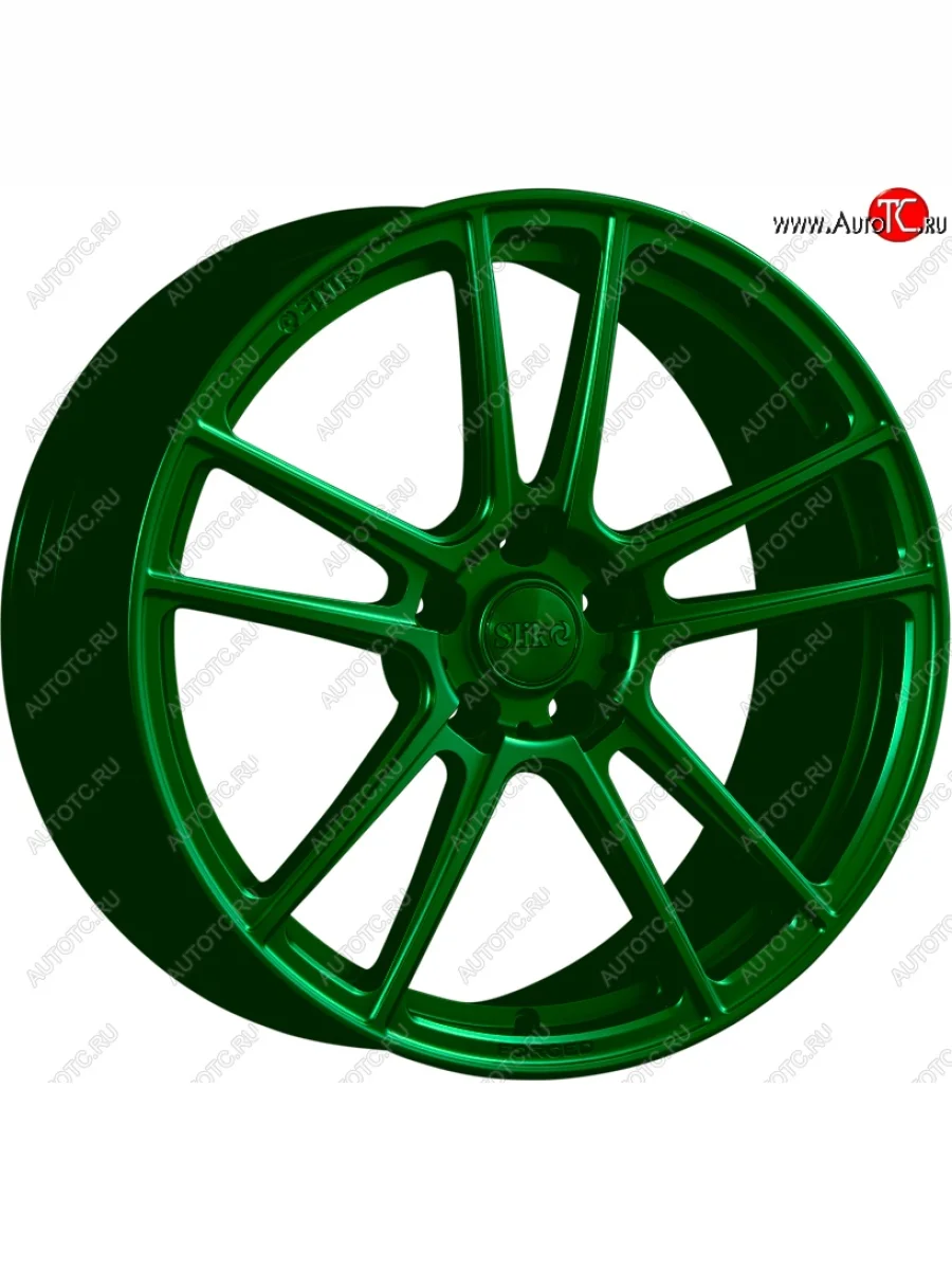 Кованый диск Slik PREMIUM L-817 8.5x18 Volvo XC40 (2017-2022) 5x108.0xDIA63.4xET50.5 (Зеленый (GREEEN))
