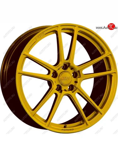Кованый диск Slik PREMIUM L-817 8.5x18 (Ярко желтый RAL1021 (YELLOW)) 