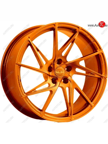 Кованый диск Slik PREMIUM L-739 7.5x17 (Candy медно-оранжевый глянцевый) 