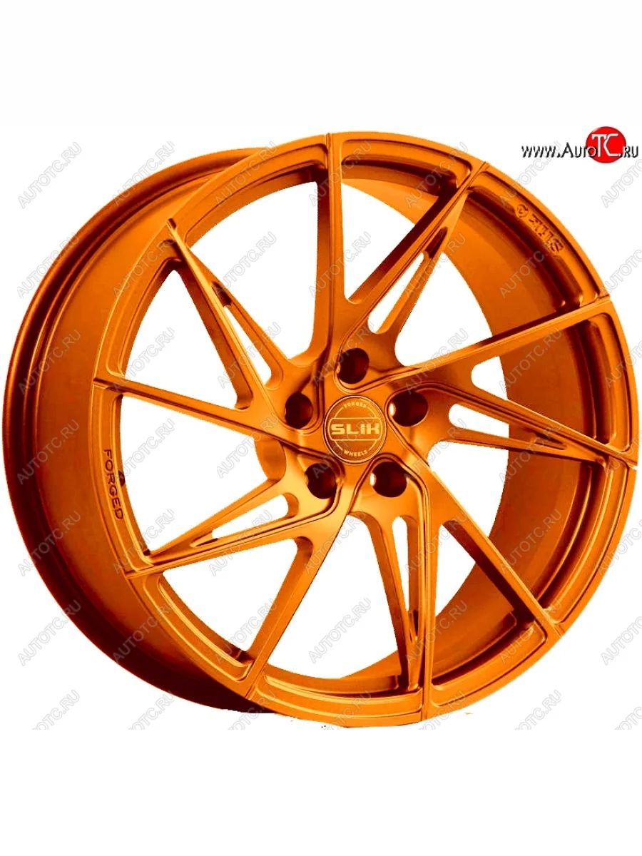 Кованый диск Slik PREMIUM L-739 7.5x17   (Candy медно-оранжевый глянцевый)  в Самаре Самарской области