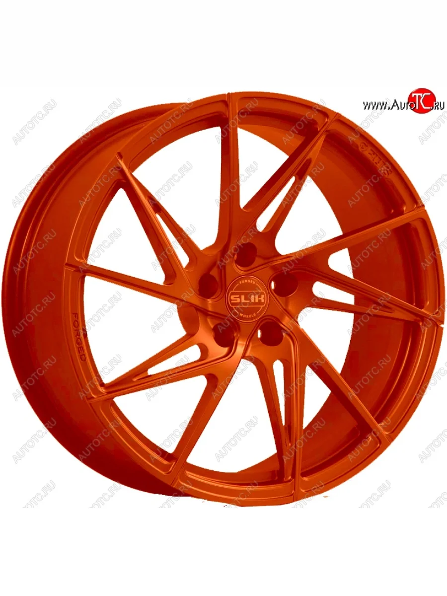 Кованый диск Slik PREMIUM L-836 8.0x18   (Ярко-оранжевый (ORANGE))  в Самаре Самарской области