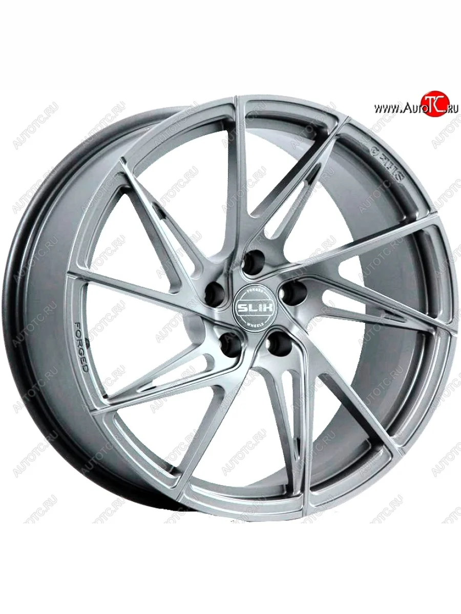 Кованый диск Slik PREMIUM L-836 8.5x18 Mazda Atenza правый руль седан (2012-2016) 5x114.3xDIA67.1xET50.0 (Серебристый светлый (S16))