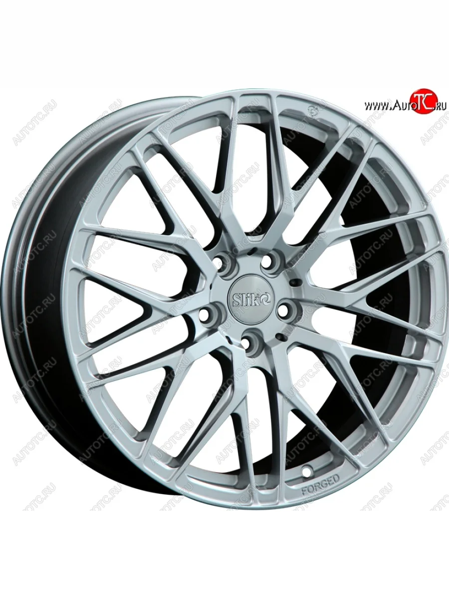 Кованый диск Slik PREMIUM L-829 8.0x18 Seat Leon 1P хэтчбэк 5 дв. дорестайлинг (2005-2009) 5x112.0xDIA57.1xET50.0 (Серебристый темный (S25))