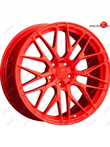 Кованый диск Slik PREMIUM L-734 7.5x17 (RAL 3026 ярко алый (3026)) 