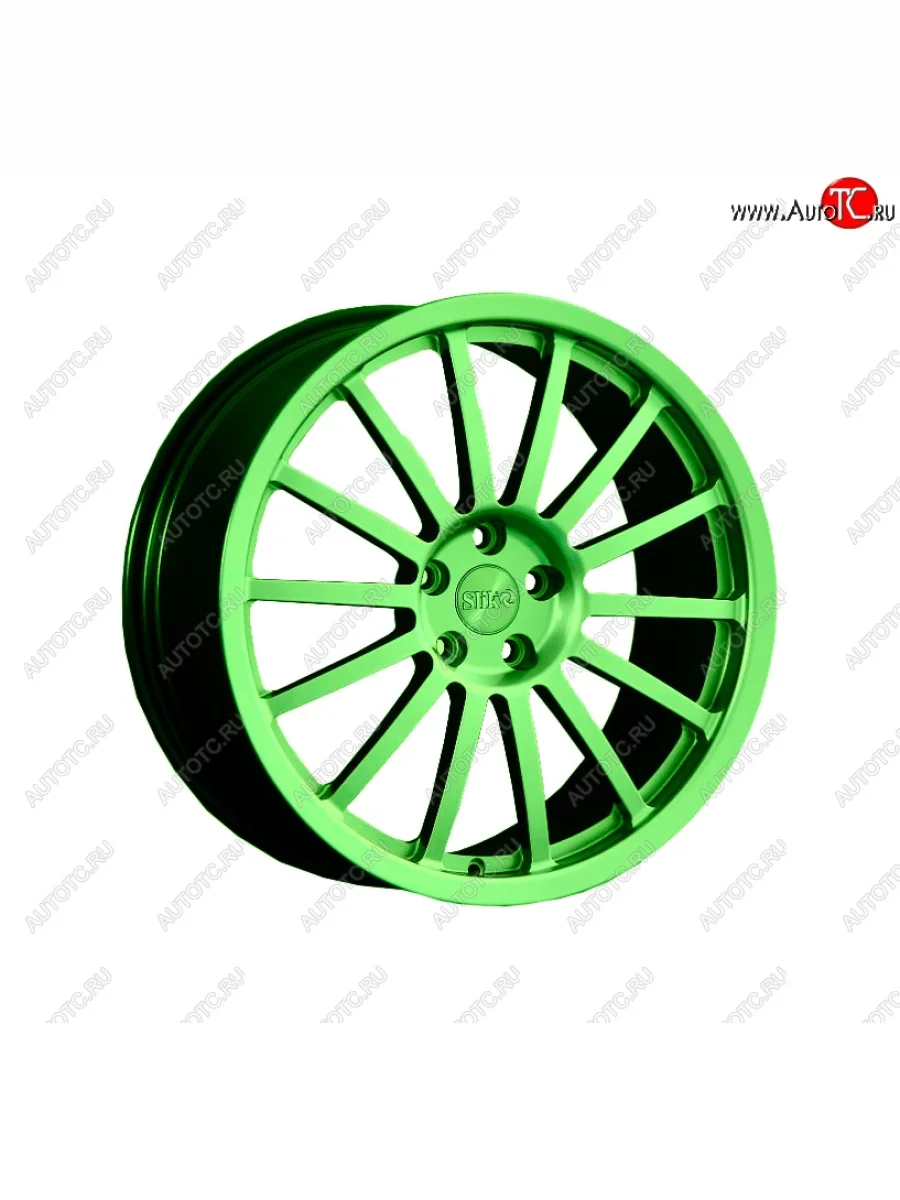 Кованый диск Slik PREMIUM L-902 8.5x19   (RAL 6038 ярко-зеленый (6038))  в Керчи Республика Крым