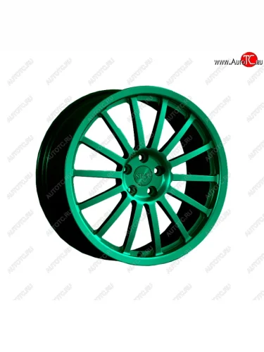 Кованый диск Slik PREMIUM L-902 8.5x19 (Candy изумрудно-зеленый (Candy Green)) 