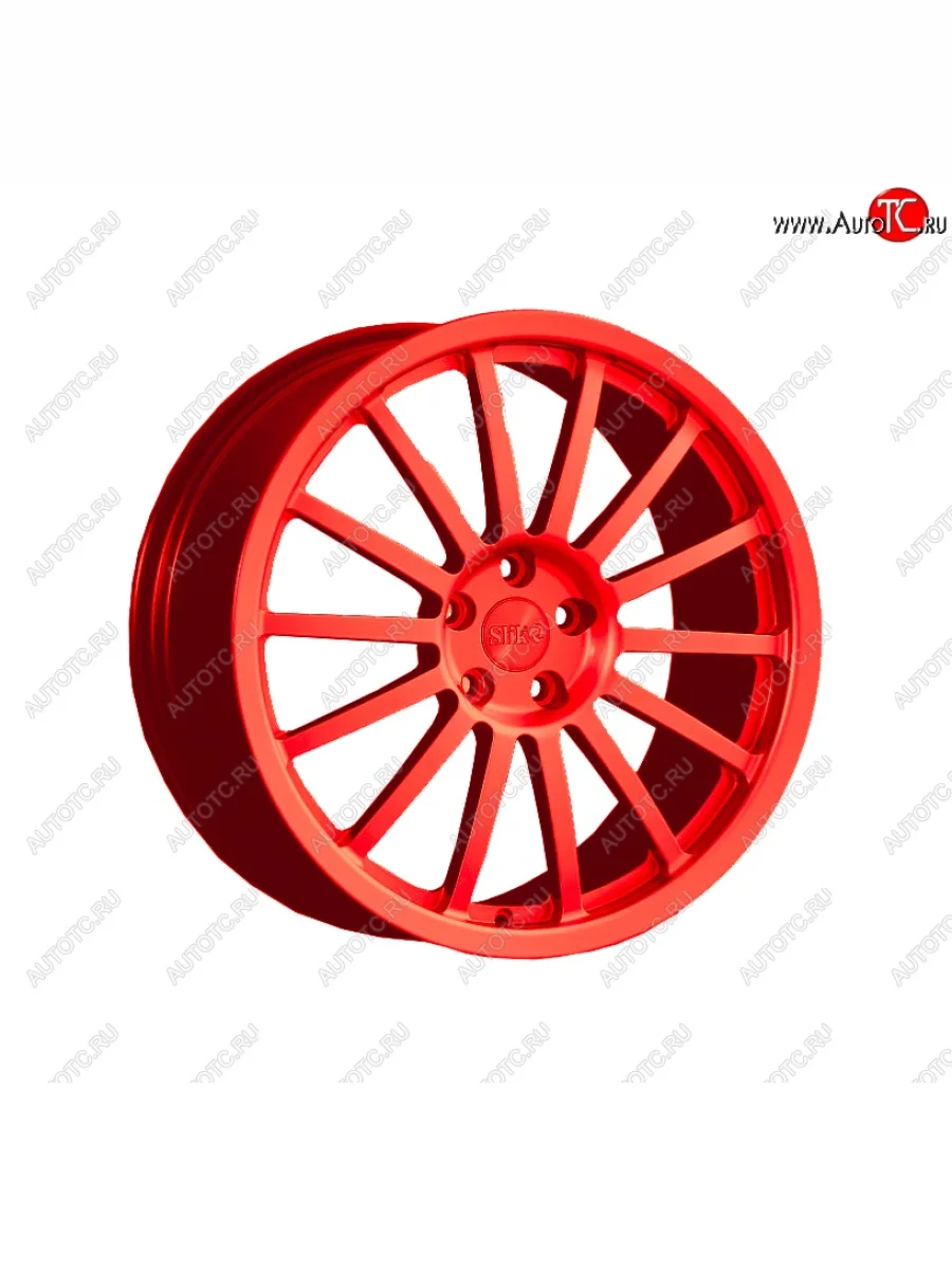 Кованый диск Slik PREMIUM L-902 8.5x19   (RAL 3026 ярко алый (3026))  в Керчи Республика Крым