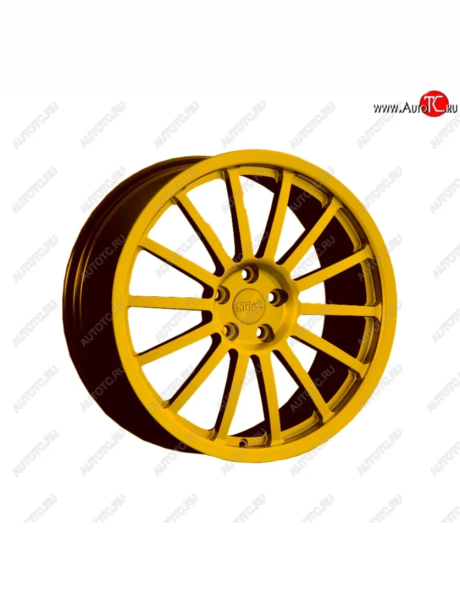 Кованый диск Slik PREMIUM L-902 9.0x19 Porsche Macan 95B дорестайлинг (2013-2019) 5x112.0xDIA66.6xET26.0 (Ярко желтый RAL1021 (YELLOW))