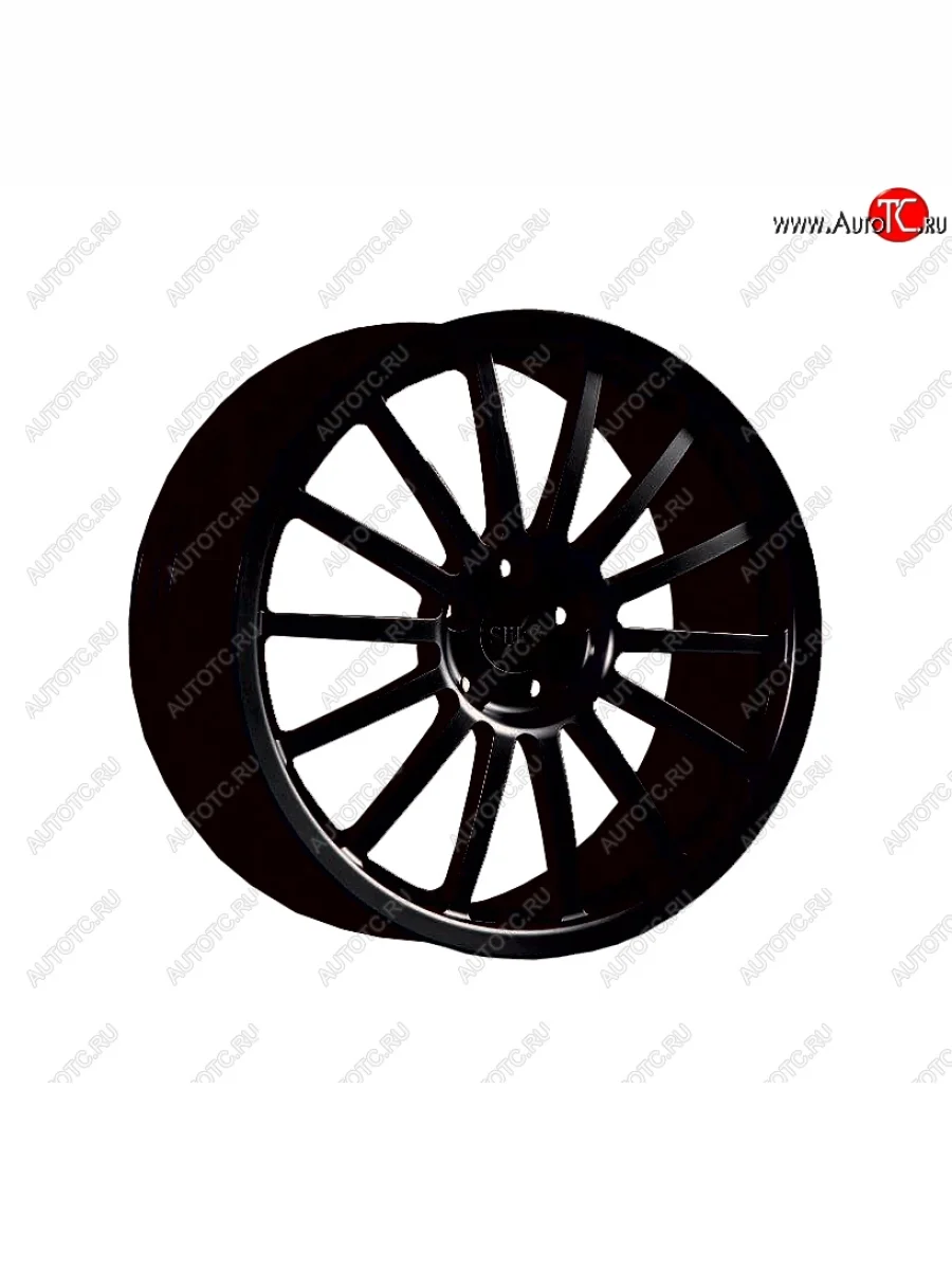 Кованый диск Slik PREMIUM L-902 9.0x19 Porsche Macan 95B дорестайлинг (2013-2019) 5x112.0xDIA66.6xET26.0 (Черный глянцевый (BK))