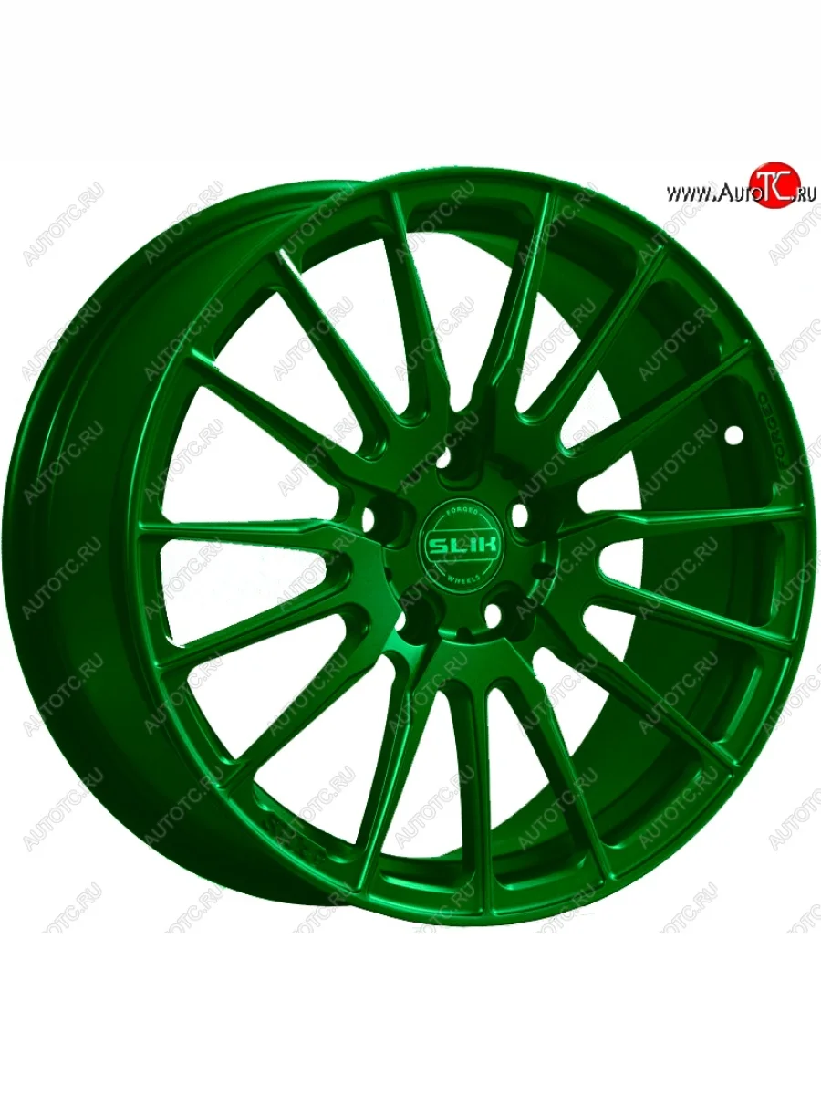 Кованый диск Slik PREMIUM L-938 8.5x19   (Зеленый (GREEEN))  в Керчи Республика Крым