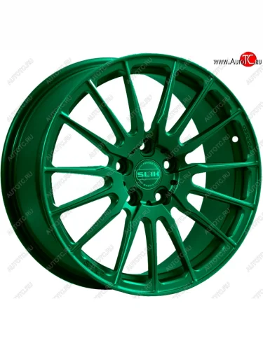 Кованый диск Slik PREMIUM L-938 8.5x19 (Candy изумрудно-зеленый (Candy Green)) 