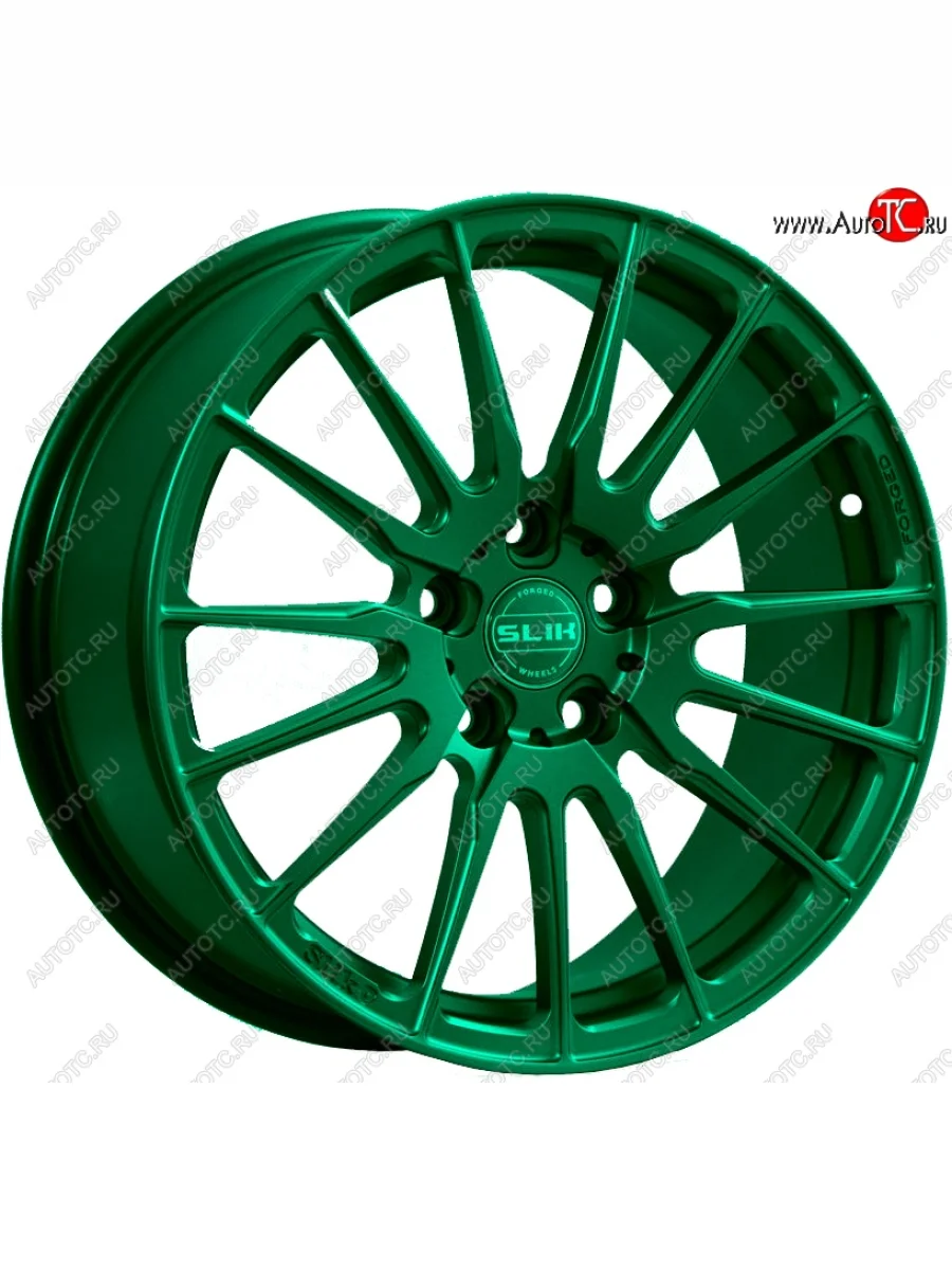 Кованый диск Slik PREMIUM L-738 7.5x17   (Candy изумрудно-зеленый (Candy Green))  в Самаре Самарской области