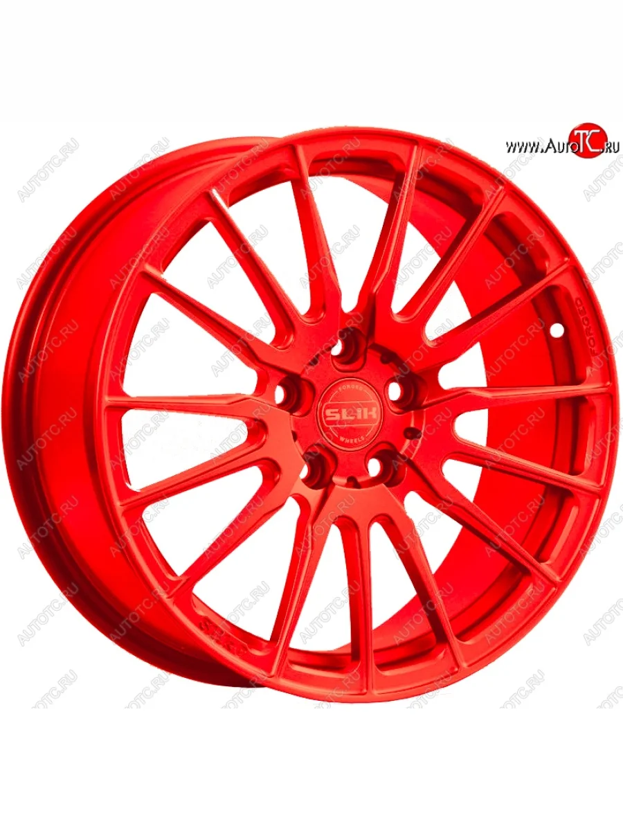 Кованый диск Slik PREMIUM L-738 7.5x17   (RAL 3026 ярко алый (3026))  в Самаре Самарской области