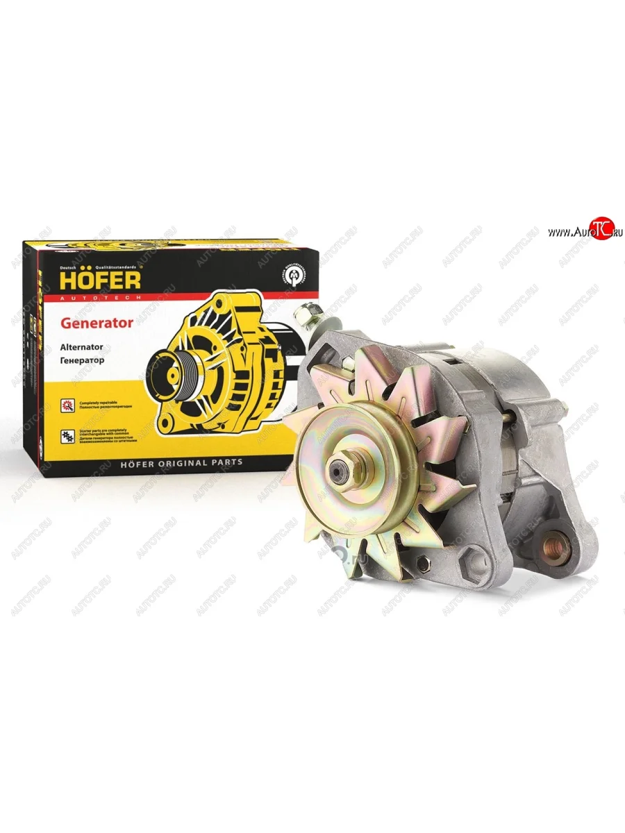Генератор (42A/ 14В) HOFER Лада ВАЗ нива 4х4 2121 (Legend) 3 дв. 2-ой рестайлинг (2021-2025)  в Керчи Республика Крым
