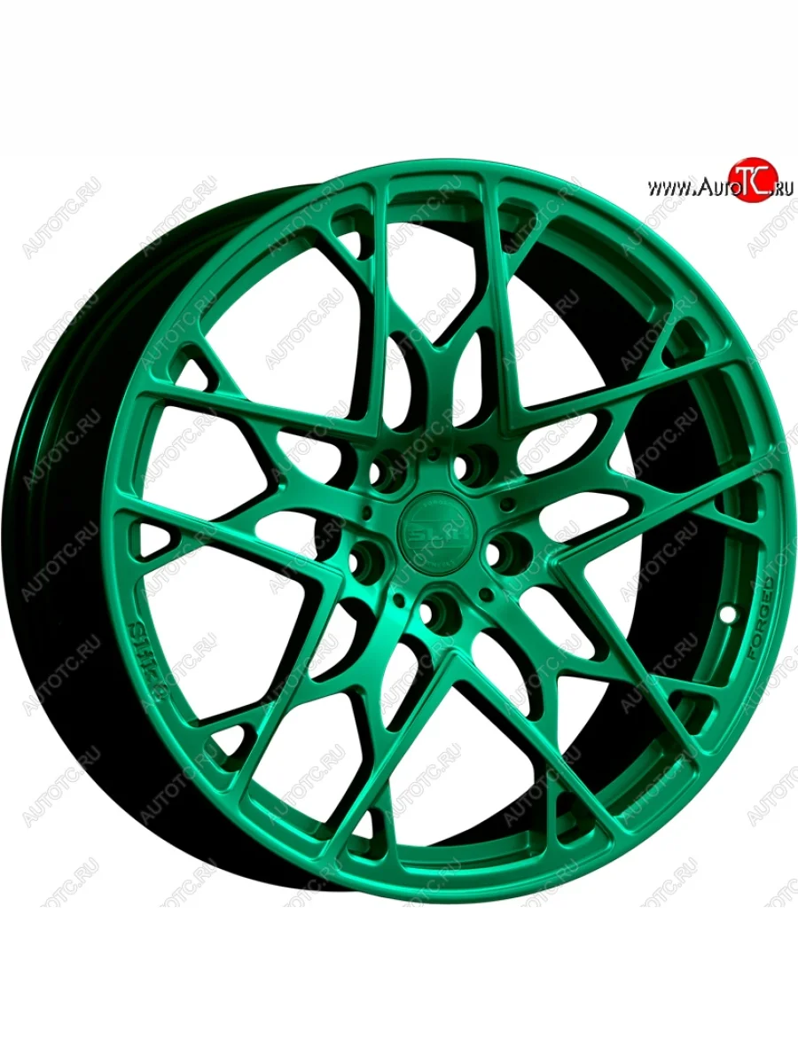 Кованый диск Slik PREMIUM L-834 8.5x18   (Candy изумрудно-зеленый (Candy Green))  в Самаре Самарской области
