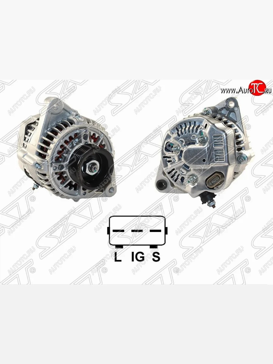 Генератор (70A/ 12V) SAT Toyota Corolla E100 седан (1991-2002)  в Керчи Республика Крым